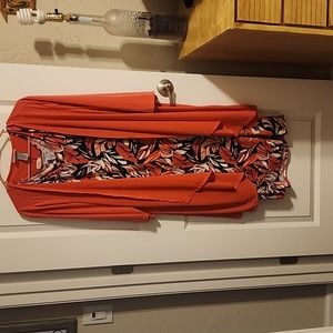 2 PC dress/cover up.  Catherines size 2x 22/24w
